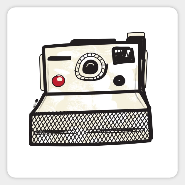 Vintage Camera Sticker by nickemporium1